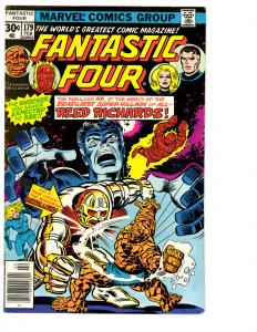 3 Fantastic Four Marvel Comic Books # 179 180 181 Human Torch Thing BH12
