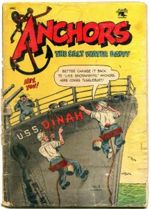 Anchors #3 1953- Golden Age St John comic- Humor FAIR