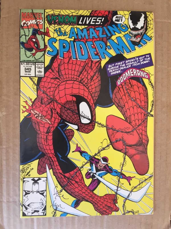 The Amazing Spider-Man #345