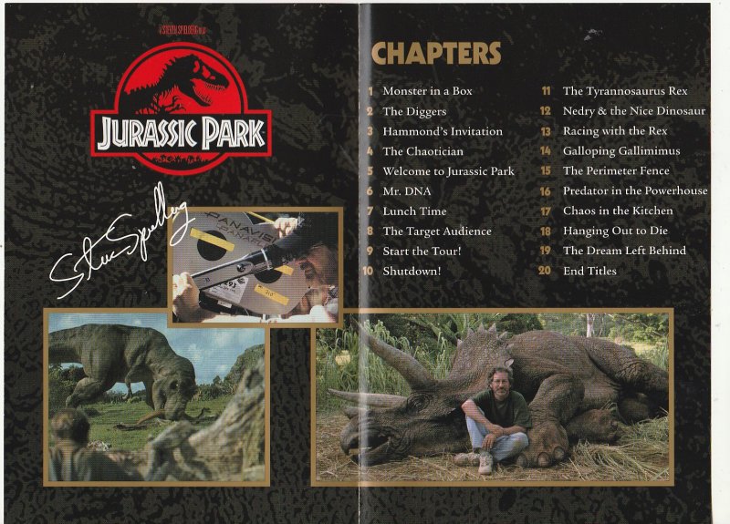 Jurassic Park DVD   Dinosaurs Are Back !