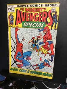 The Avengers Annual #5  (1972) High-grade Spider-Man key! VF/NM Oregon CERT!