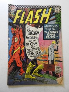 The Flash #159 (1966) GD Condition moisture stains, rust top staple