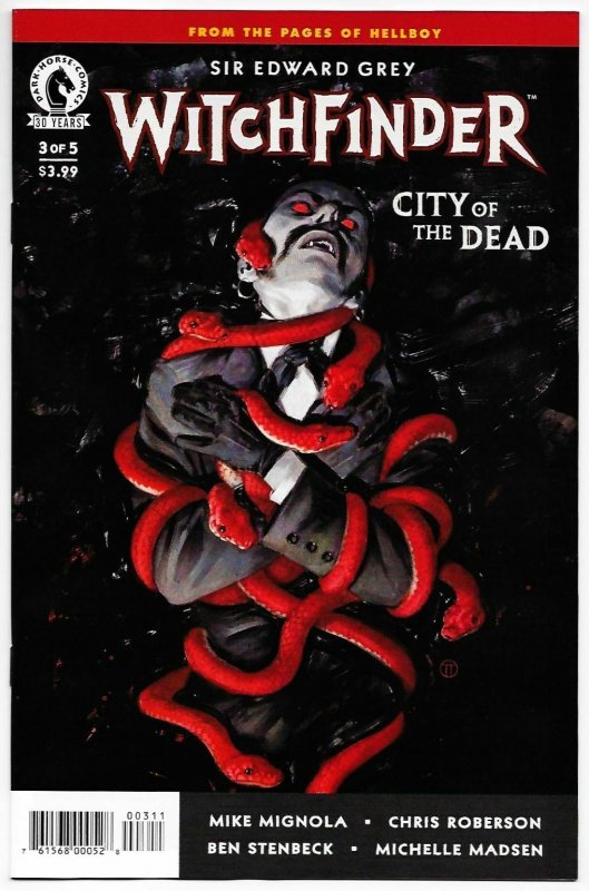 Witchfinder City of The Dead #3 (Dark Horse, 2016) NM