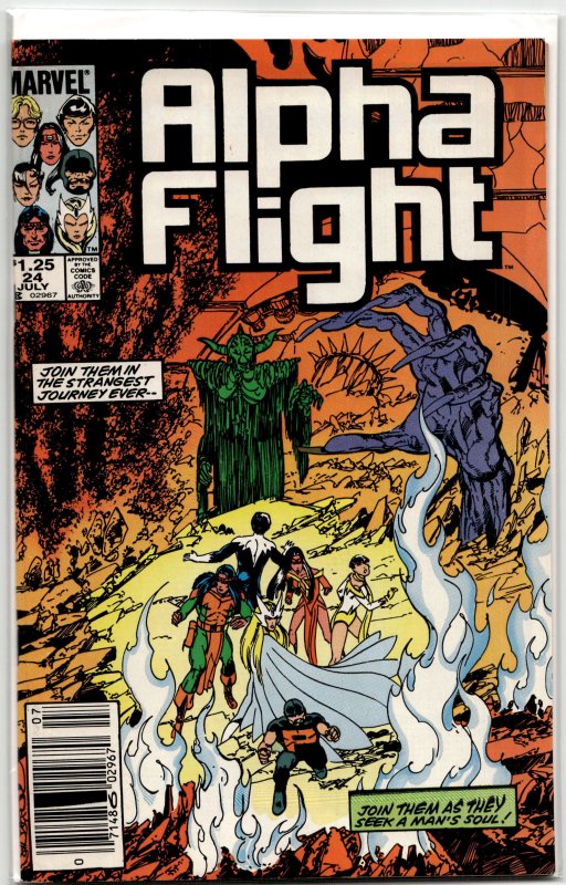 Alpha Flight #24 (1985) Alpha Flight