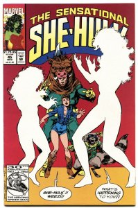 SENSATIONAL SHE-HULK #45-EARLY ROCKET RACCOON APPEARANCE-MARVEL-GOTG