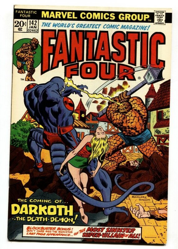 FANTASTIC FOUR #142 comic book-1974-Marvel NM- 