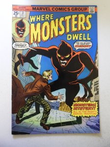 Where Monsters Dwell #31 (1974) FN+ Condition