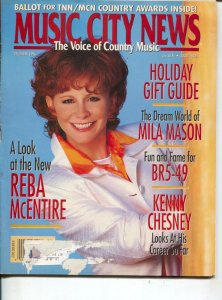 MAG: Music City News-Reba McEntire-Kevin Chesney-Mila Mason-Dec-1996