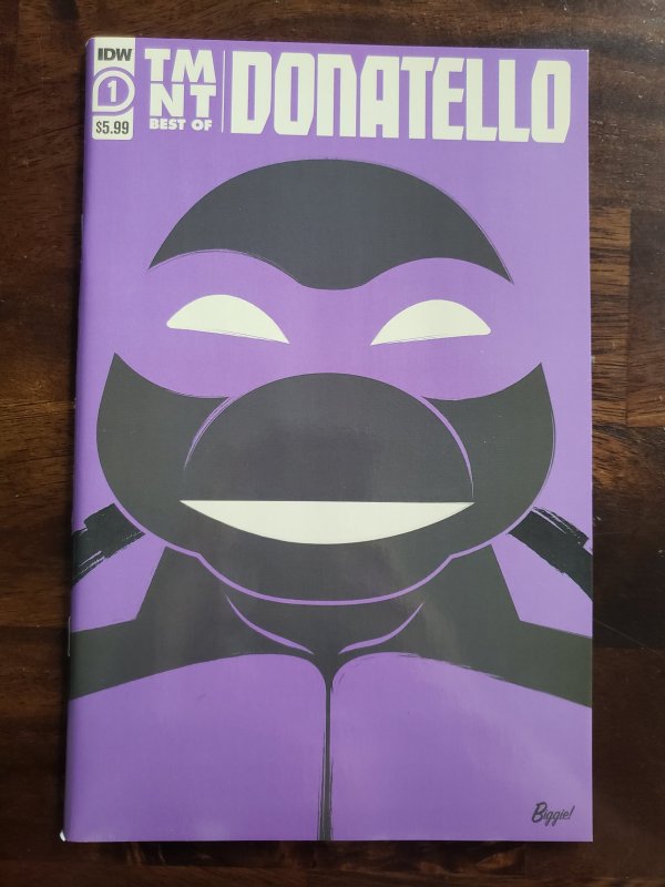 Teenage Mutant Ninja Turtles Best of Donatello IDW Comic Book and