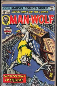 Creatures on the Loose #34 (1975) Man-Wolf