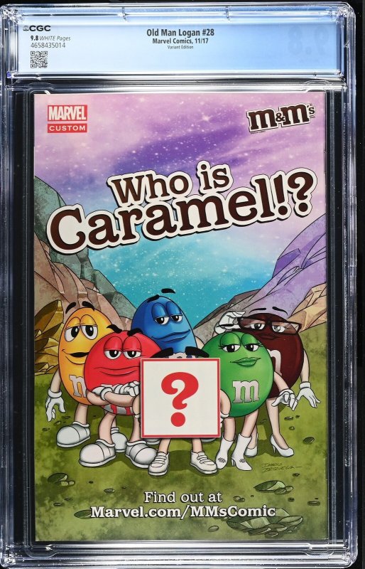 Old Man Logan #28 (11/17) Graded CGC 9.8 Variant Edition