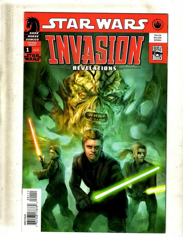 12 Star Wars Invasions Dark Horse Comic Books # 1 2 3 4 5 6 + 1 2 3 4 5 6 J399