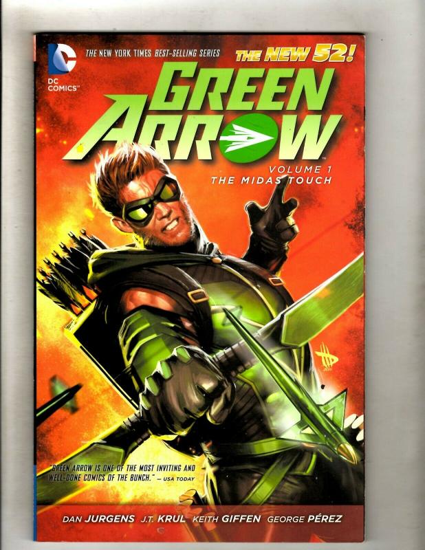 Green Arrow Vol. # 1 Midas Touch DC Comics TPB Graphic Novel Comic Book J380