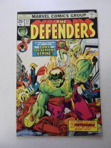 The Defenders #22 (1975) VF condition