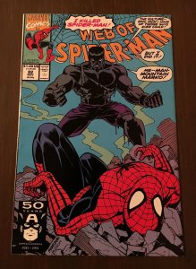 Web of Spider-Man #82 (1991) Man Mountain Marko MARVEL COMICS