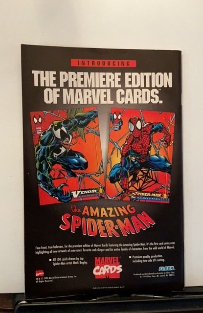 The Amazing Spider-Man #389 (1994) Cards intact