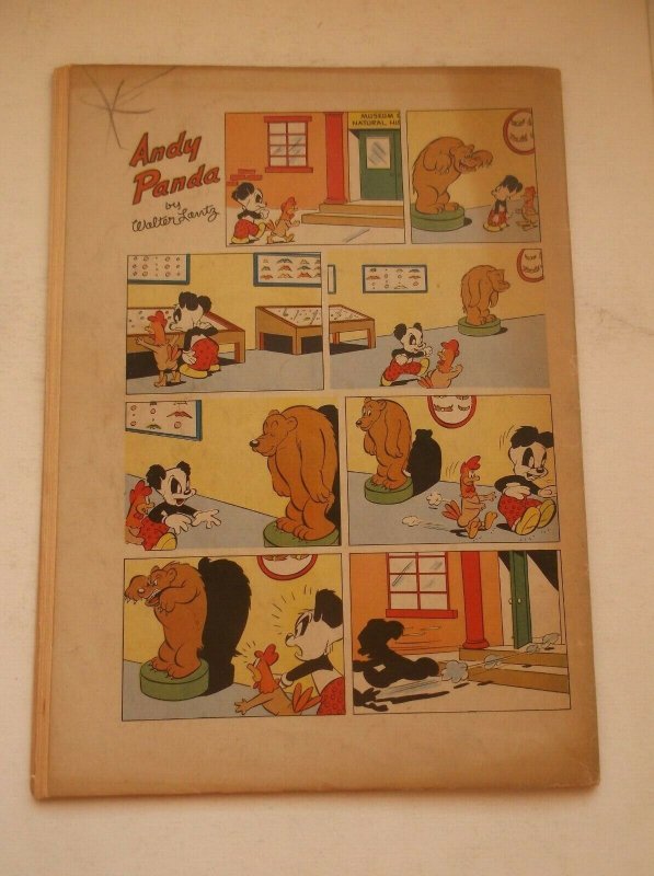 FOUR COLOR COMICS: ANDY PANDA #154, RARE GOLDEN AGE, WALTER LANTZ, 1947, VG+!!!