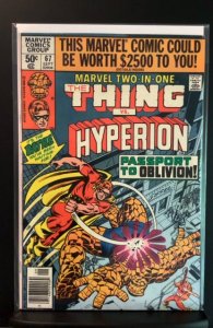 Marvel Two-in-One #67 (1980)