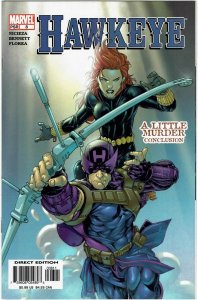 Hawkeye #8 (2003 v3) Black Widow NM