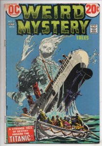 WEIRD MYSTERY Tales #2, VG/FN, Titanic disaster, ToxL by Jack Kirby, 1972