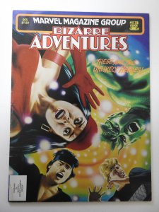 Bizarre Adventures #28 VG+ Condition moisture stain