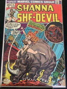 Shanna the She-Devil #4 (1973)