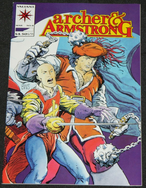 Valiant ARCHER & ARMSTRONG #8 - 7pc Comic Lot Grade VF-MT 1st Ivar Timewalker