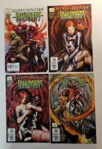 INHUMANS SECRET INVASION #1-4 COMPLETE SET MARVEL COMICS 2008 NM