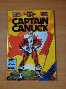 Captain Canuck #1 ~ NEAR MINT NM ~ 1975 Comely Comix Comics