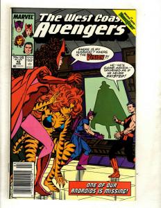 12 West Coast Avengers Marvel Comics # 26 28 29 30 33 35 41 42 44 48 49 50 WS12 