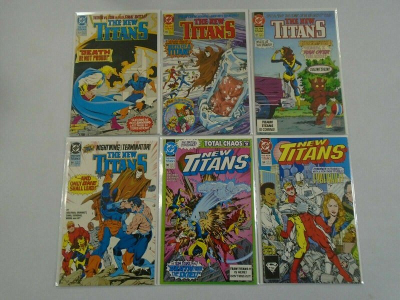 New Teen Titans (2nd series) lot from:#2-94 30 diff 8.0 VF (1984-92)