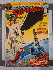 Superman #249 ?-1st app of Terra-Man and his horse, Nova—(DC Comics March 1972)