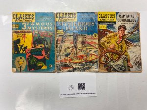 3 Classics Illustrated GILBERTON comic books #21 34 117 15 KM18