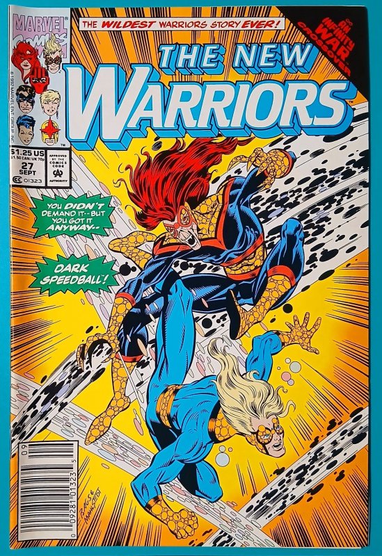 The New Warriors #27 (1992) MCU Secret Wars Thunderbolts Avengers X-Men