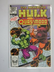 Incredible Hulk vs. Quasimodo #1 8.0 VF (1983)