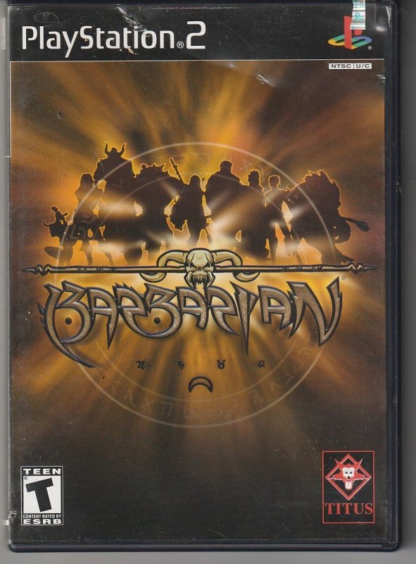 Barbarians PlayStation 2 Video Game