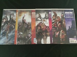 SIEGE: EMBEDDED #1, 2, 3, 4 Complete Mini-Series VFNM Condition