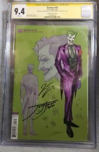 Batman #95 CGC 9.4 SIGNED James Tynion IV and Phil Jimenez Variant Cover