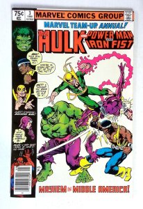 Marvel Team-Up Annual #3 Power Man Machine Man John Byrne Marvel (1980) VF