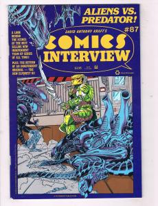 Comics Interview #87 VF Comics Interview Magazine Comic Book 1983 DE47 AD33