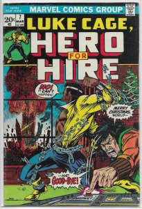 Hero for Hire   vol. 1   # 7 GD Luke Cage