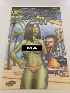 2016 Action Labs Zombie Tramp Bill McKay Variant Comic Book Risque Issue #21