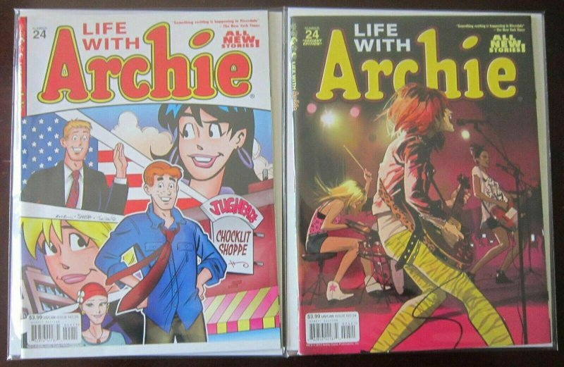 Life with Archie from:#18-34 18 different some variants 8.0 VF (2012-2014)