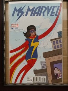 MS MARVEL #2 MARVEL 1:10 HEMBECK VARIANT NM FIRST PRINT 2015. Nw64