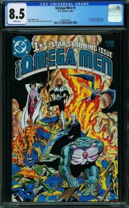 Omega Men #1 (1983) CGC 8.5 VF+