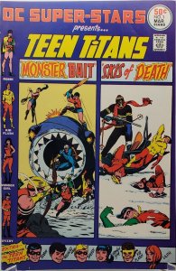 DC Super Stars #1 Premiere issue! TEEN TITANS, 1976 VG/F
