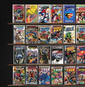 Huge Lot 150+ Comics with Thor, Batman, Detective Comics, The Defenders & More!