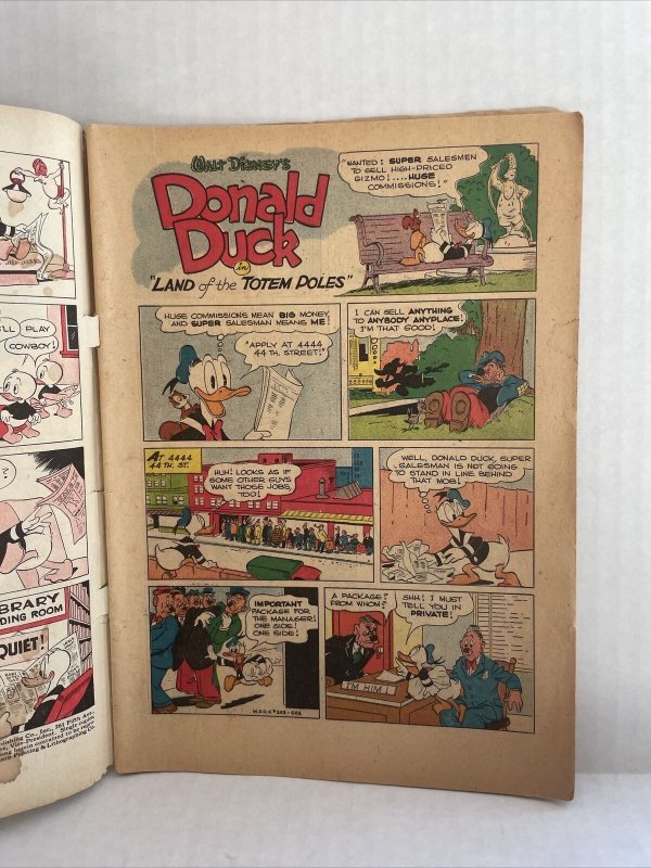 Four Color #263 Walt Disney’s Donald Duck ; 2 Carl Barks Stories