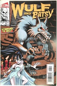 WULF & BATSY Comic 4 — Spring 2022 Alterna Comics Release Newsprint VF+ Cond