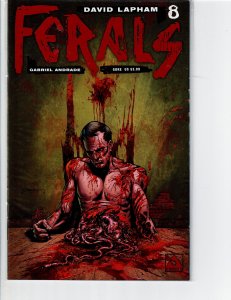 Ferals #8 Gore Variant Cover by Gabriel Andrade (2012)